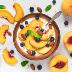 June Gold Peach Tree -GreenNest Store June Gold peaches 3